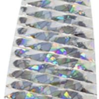 Shattered Glass Silver