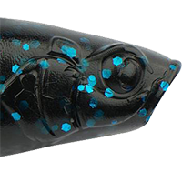 Black Blue Fleck