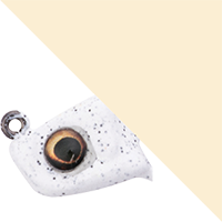 White Shad/Gold