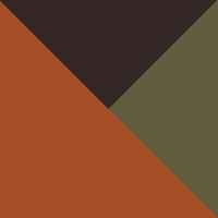 Orange/Brown/Olive