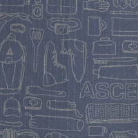 Blue Camp Kit Print