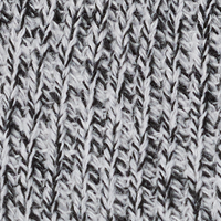 White/Black Marled/Logo