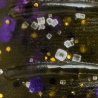 Green Pumpkin/Purple Flake