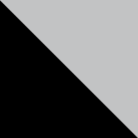 Shiny Black On Opal Gray
