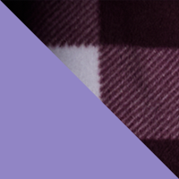 Paisley Purple/Snowdrift Check