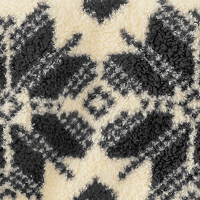 Oat Milk/Black Fairisle