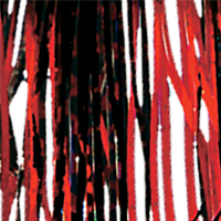 Black Red Chrome/Red Tips