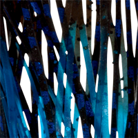 Black Blue Chrome/Blue Tips