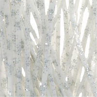 White/Silver Glitter