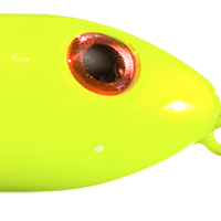 White/Chartreuse Head