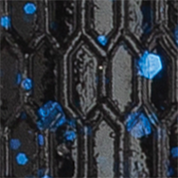 Black/Blue Flake