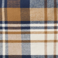 Camel Brown Multiplaid
