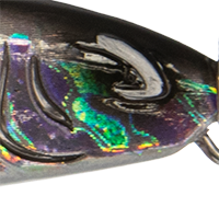Chrome Black Shad