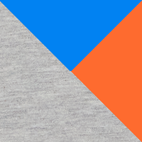 Gray/Royal/Orange