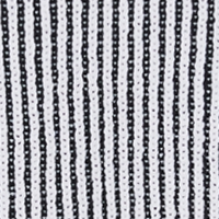 Cream/Black Stripe