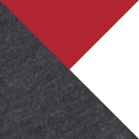 Charcoal/Red/White