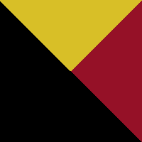 Black/Gold/Red