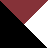 Black/Maroon/White