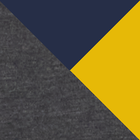 Charcoal/Navy/Gold