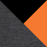 Charcoal/Black/Orange