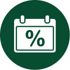9.99 percent APR icon