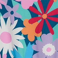 Blue Floral