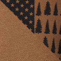 Delta/Treeline Flag Graphic