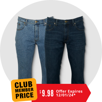 Denim Jeans for the Family - Save 50%