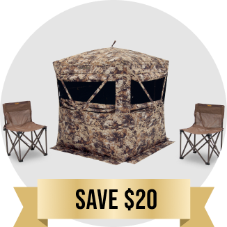 Cabela's Specialist Ground Blind Combo - Compare to $229.97 if purchased seperately