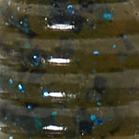 Green Pumpkin/Blue Flake