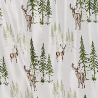 Deer & Trees