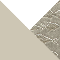 Fossil/White/Fish Flag