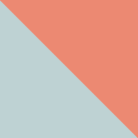 Crushed Blue/Faded Peach Logo