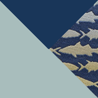 Crushed Blue/Carbon/Fish Flag