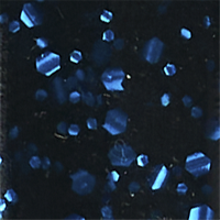 Black/Blue Flake