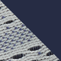Grey/Blue Ribbon
