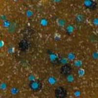 Green Pumpkin/Blue Flake