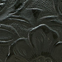 Black Floral Emboss