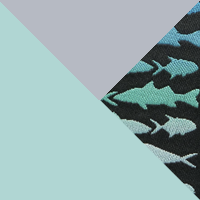 Spray/Cool Grey/Fish Fade Flag