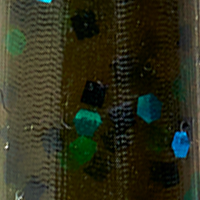 Green Pumpkin/Blue Flake