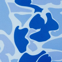 Old School Surfing Blue