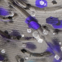 Smoke Clear Purple Flake