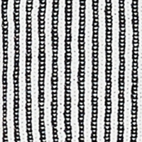 Black/Cream Stripe