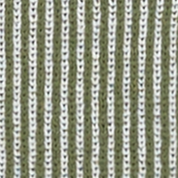 Olivine/Cream Stripe