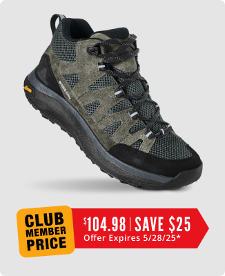 Ascend Mojave Classic Mid Waterproof Hiking Boots for Men - 