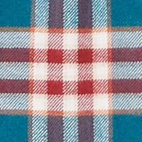 Deep Teal Plaid