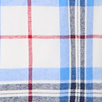 Azure Blue Plaid