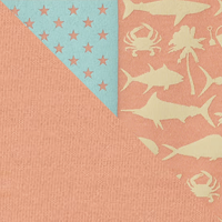 Tiki Pink/PFG Fish Flag