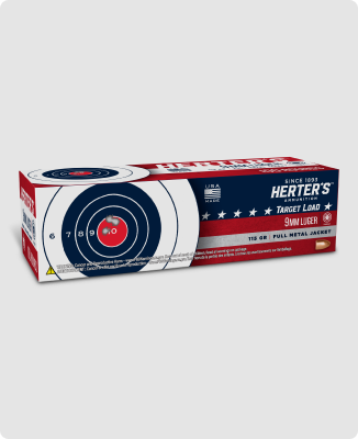 Herter's Target 9mm Handgun Ammo - 100 Rounds - Save 7%
