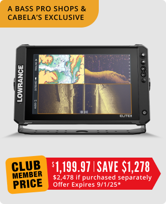 Lowrance Elite FS 12 TotalScan Transducer Bundle - Save $1,178 on Bundle